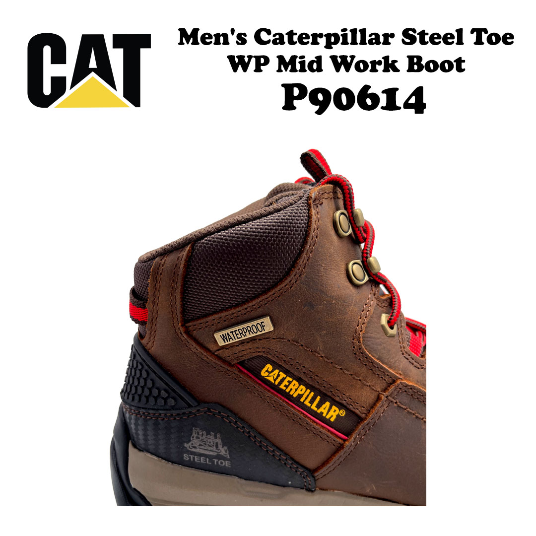 Caterpillar Navigator Mid Waterproof Steel Toe P90614 - Image 4