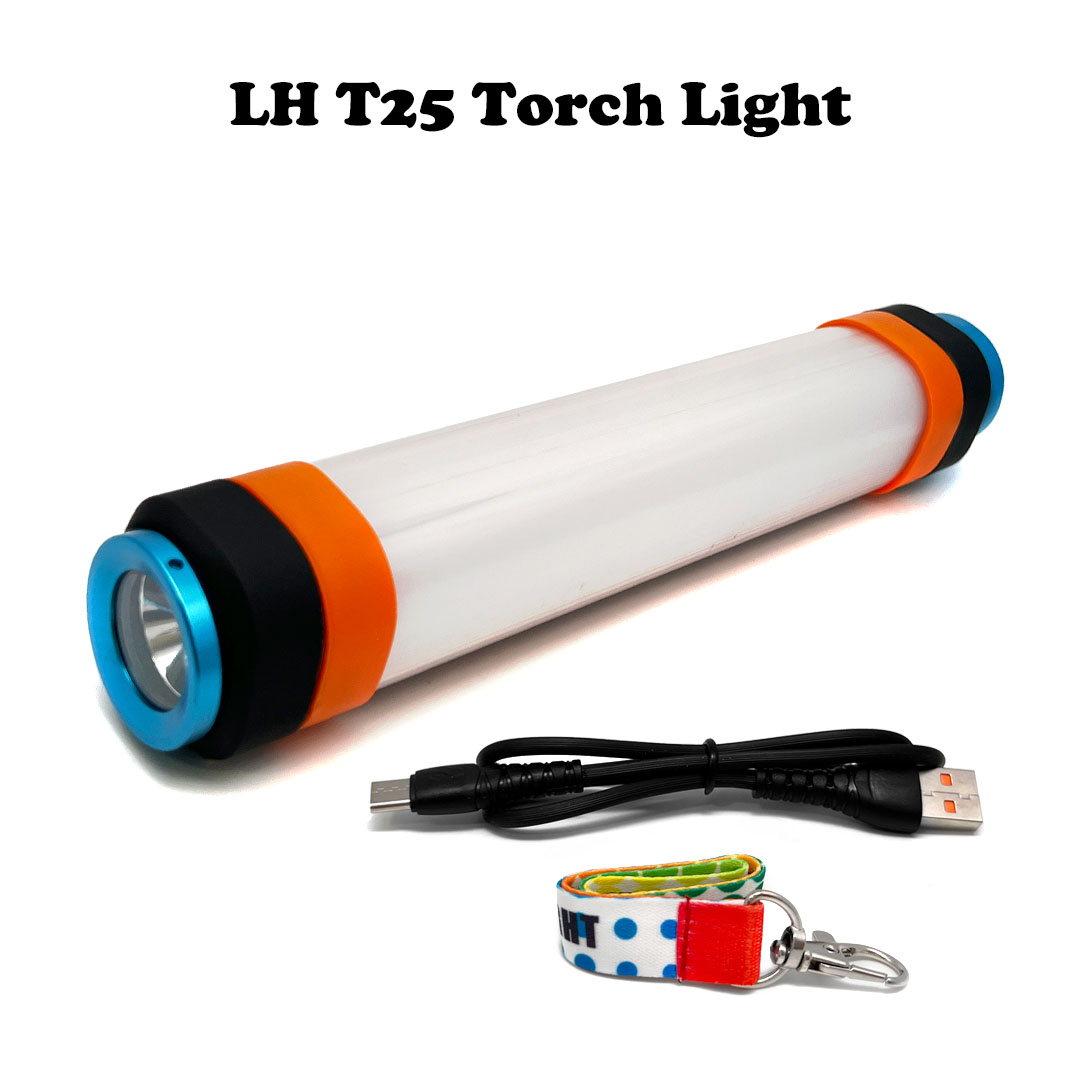 LH T25 Torch Light with USB Charging - Image 2