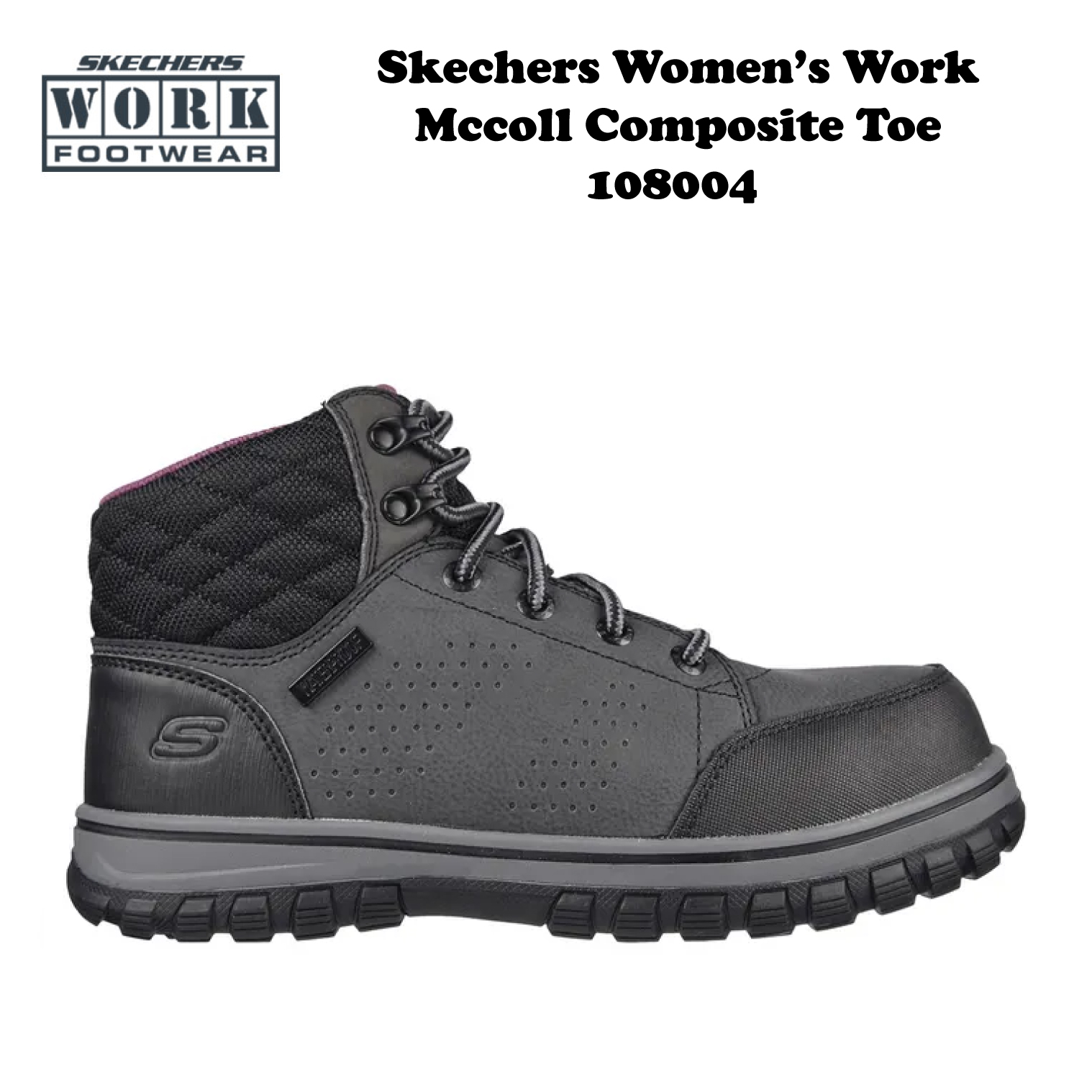 Skechers Work Women Mccoll Composite Toe 108004 - Image 2
