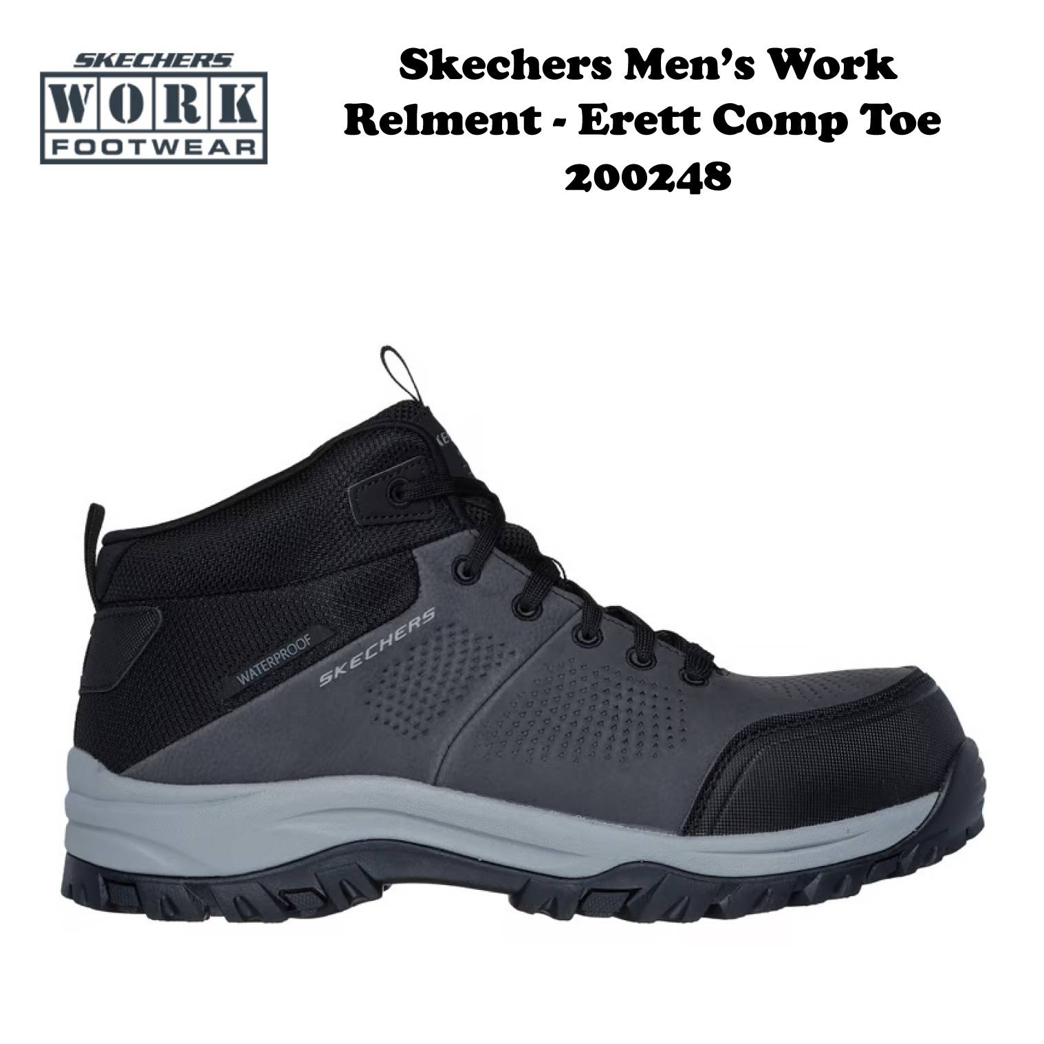 Skechers Work Relment-Erett Composite Toe 200248 - Image 2