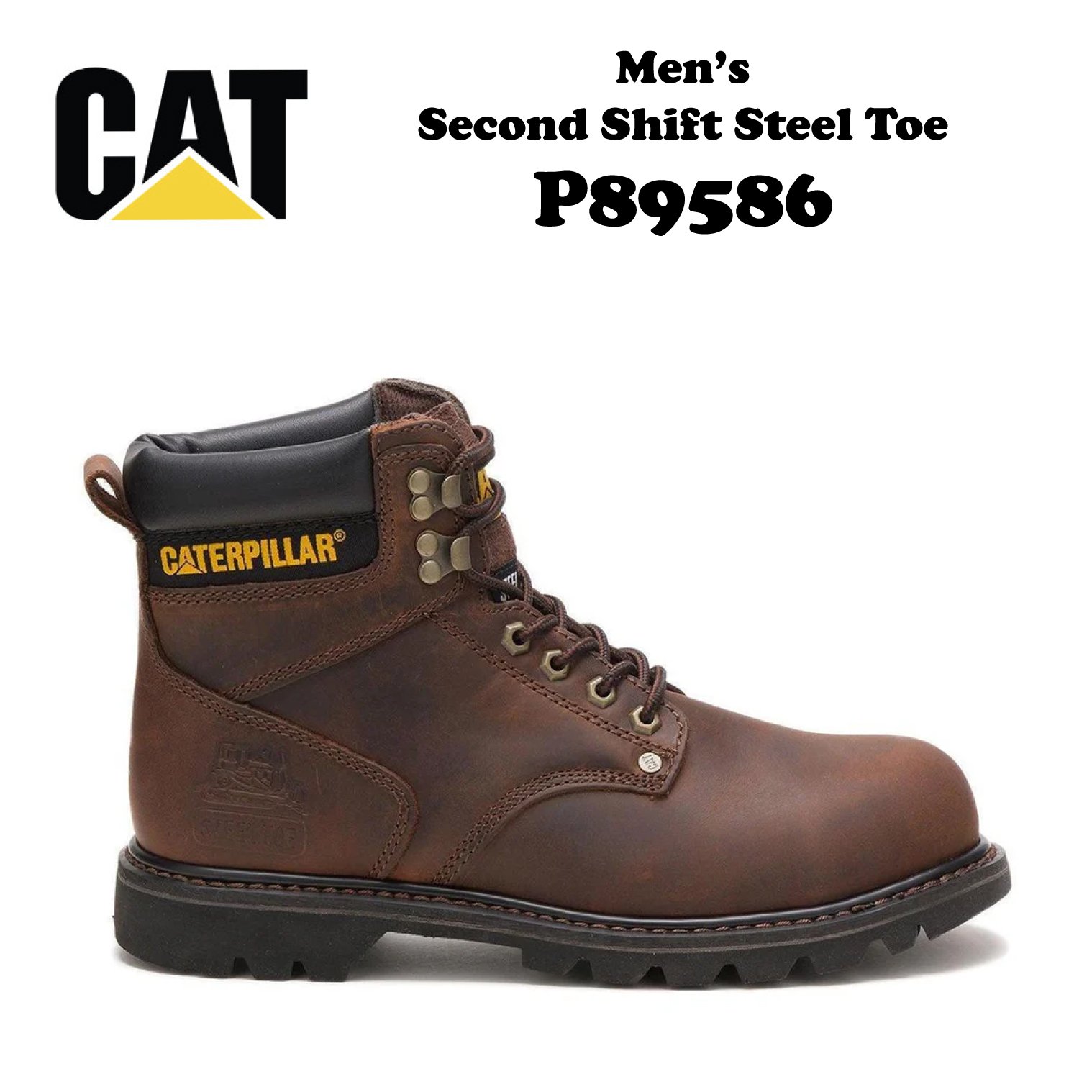 Caterpillar Second Shift Steel Toe P89586 - Image 2