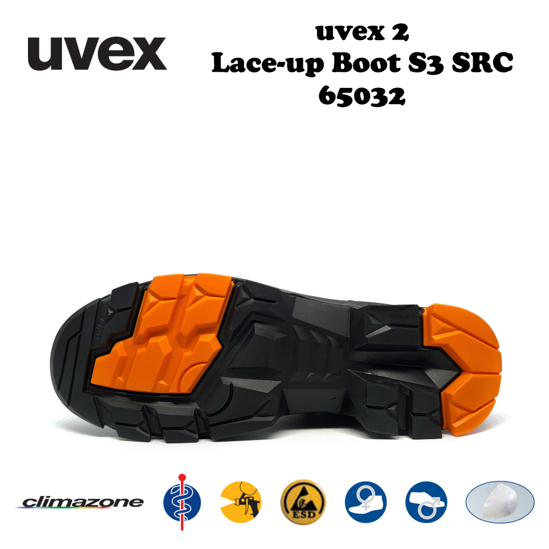 Uvex 2 Vibram Lace Up Boot S3 65032 - Image 4