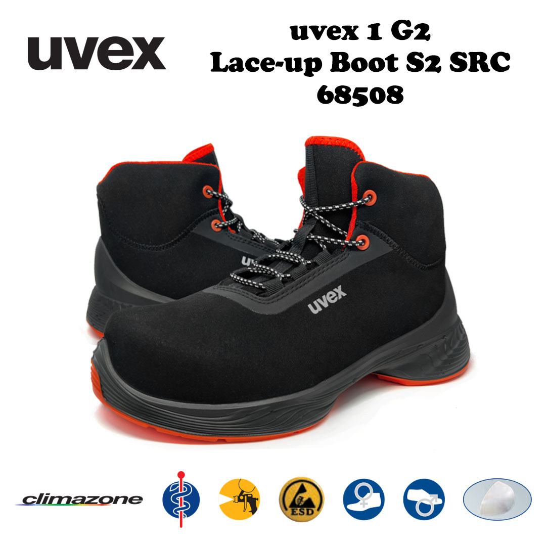 Uvex 1 G2 Lace-up Boot S2 SRC 68508 - Image 3